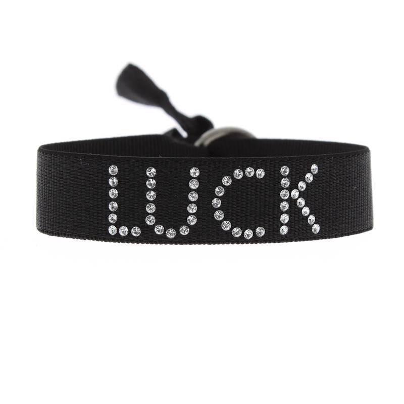 Bracelet texte luck