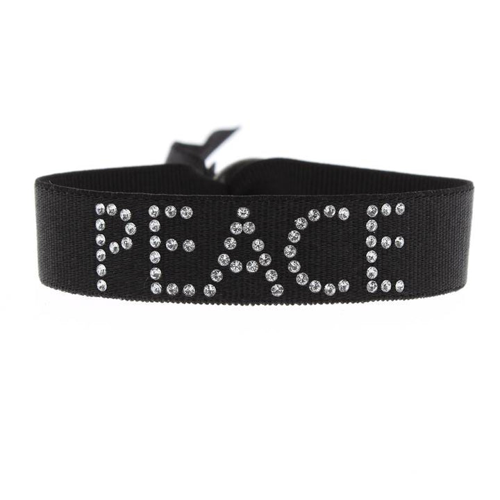 Bracelet texte peace