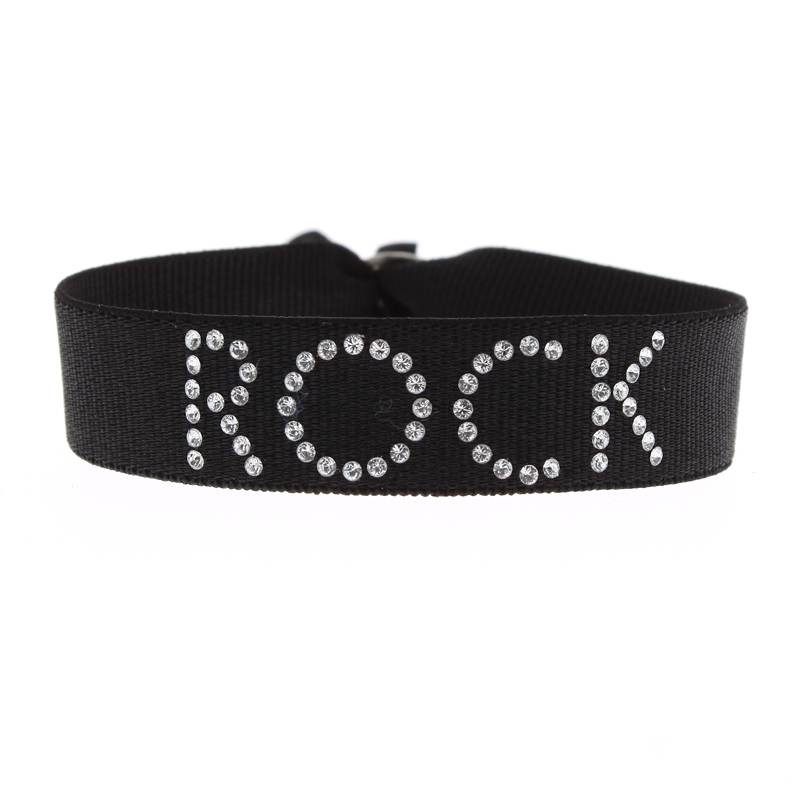 Bracelet texte rock