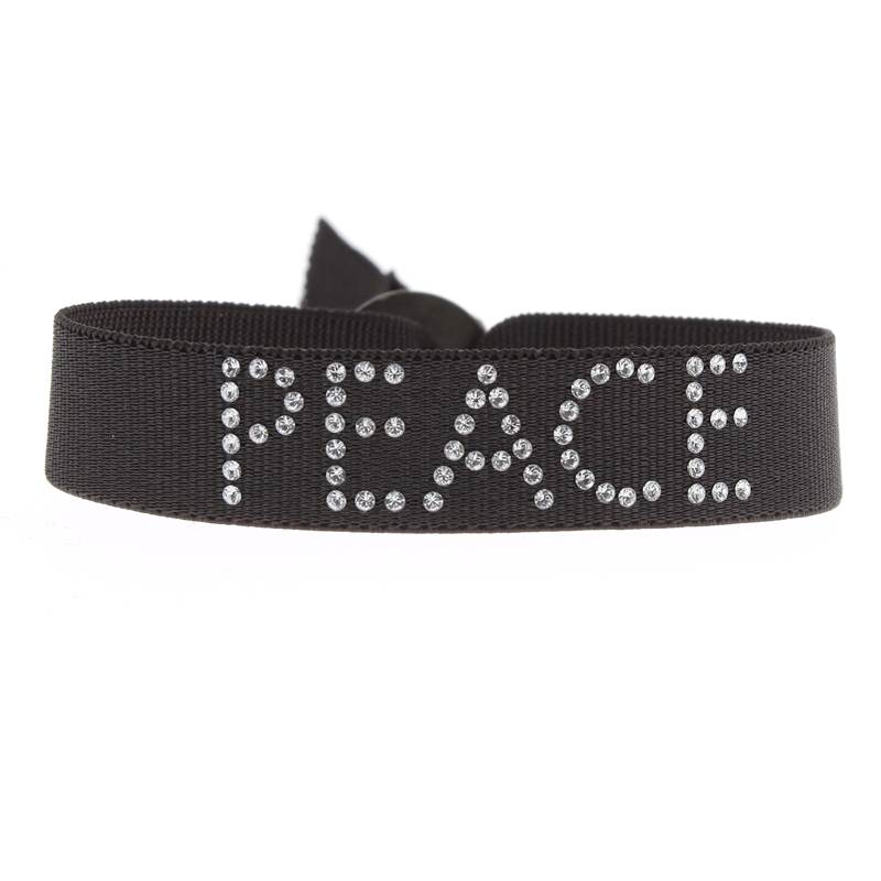 Bracelet texte peace