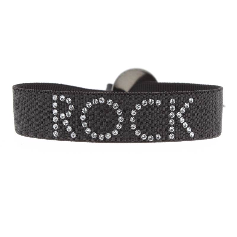 Bracelet texte rock