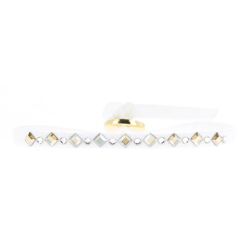 Bracelet mini losange et strass