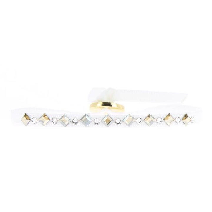 Bracelet mini losange et strass