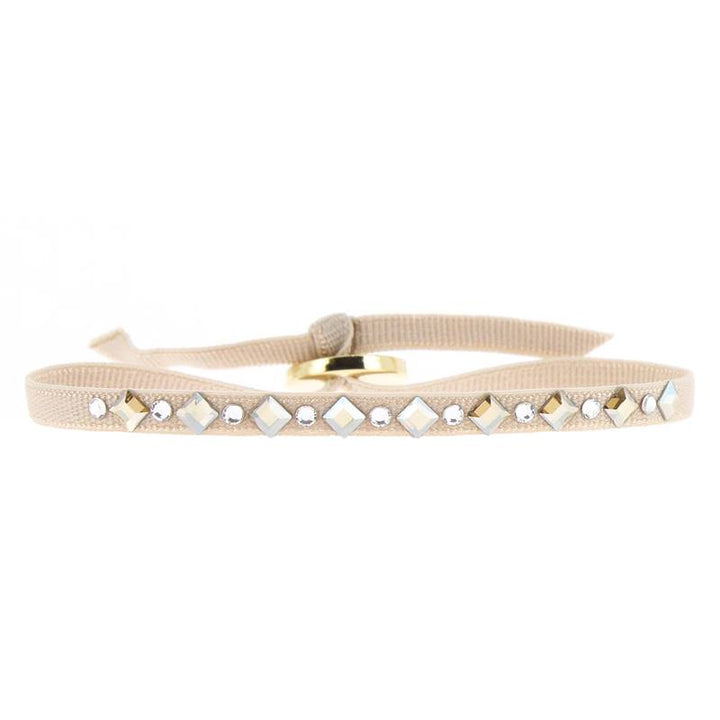 Bracelet mini losange et strass