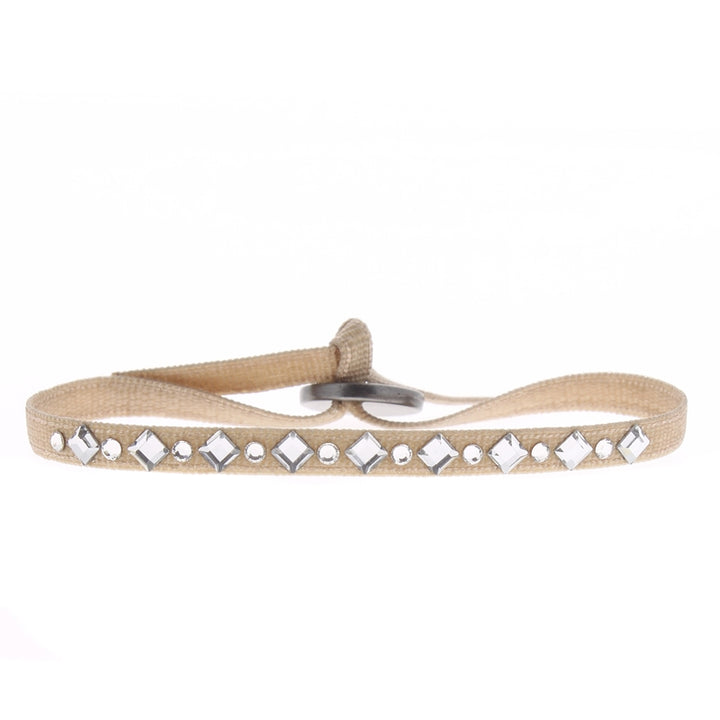 Bracelet mini losange et strass