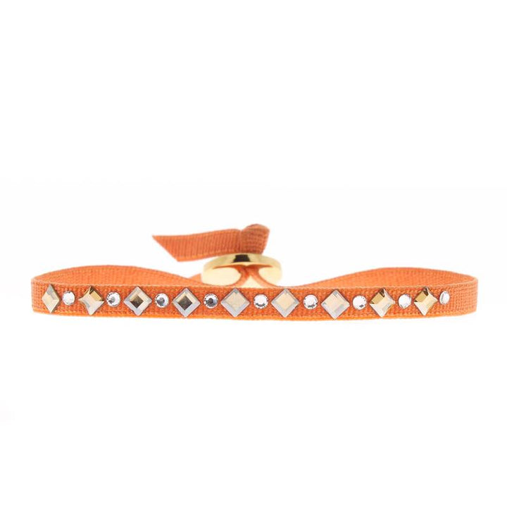 Bracelet mini losange et strass