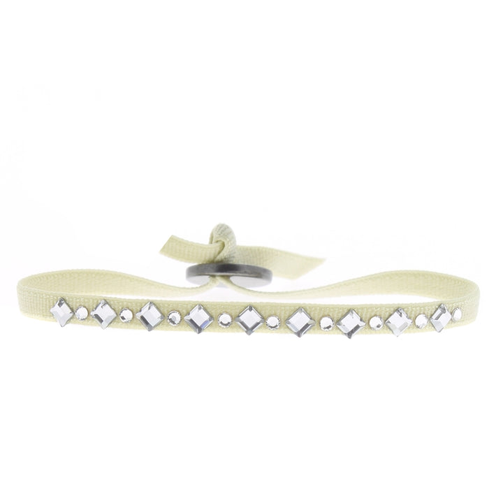 Bracelet mini losange et strass