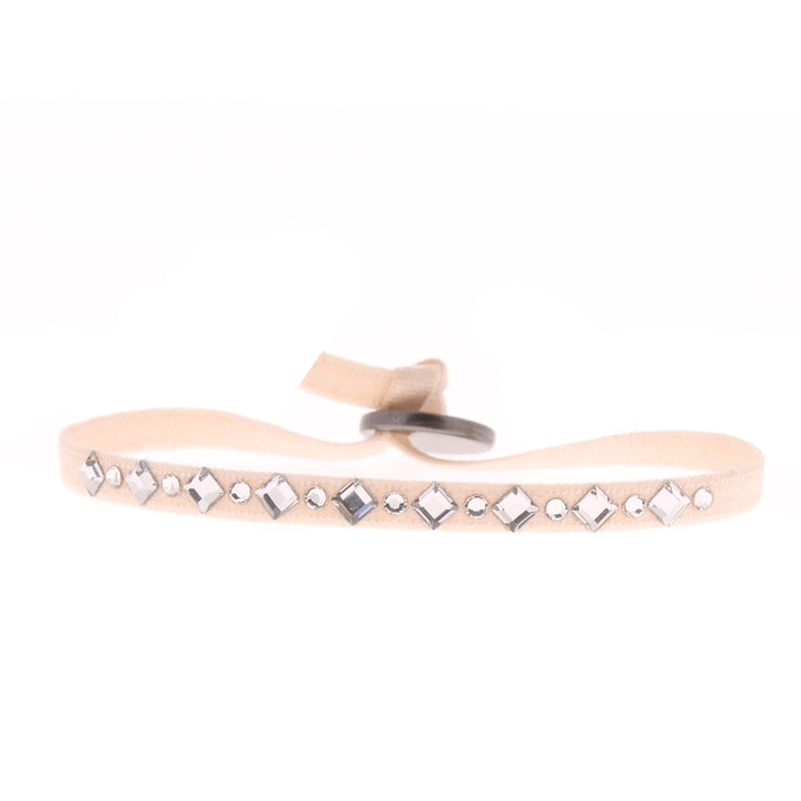 Bracelet mini losange et strass