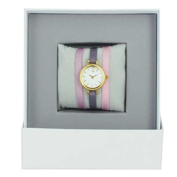 Coffret montre ruban