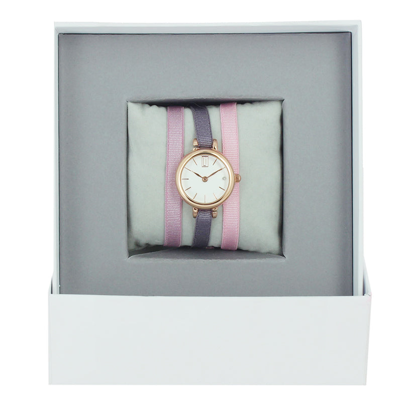 Coffret montre ruban