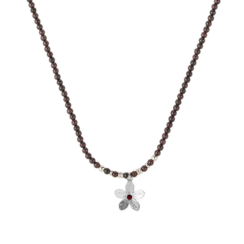 Collier perle cherry