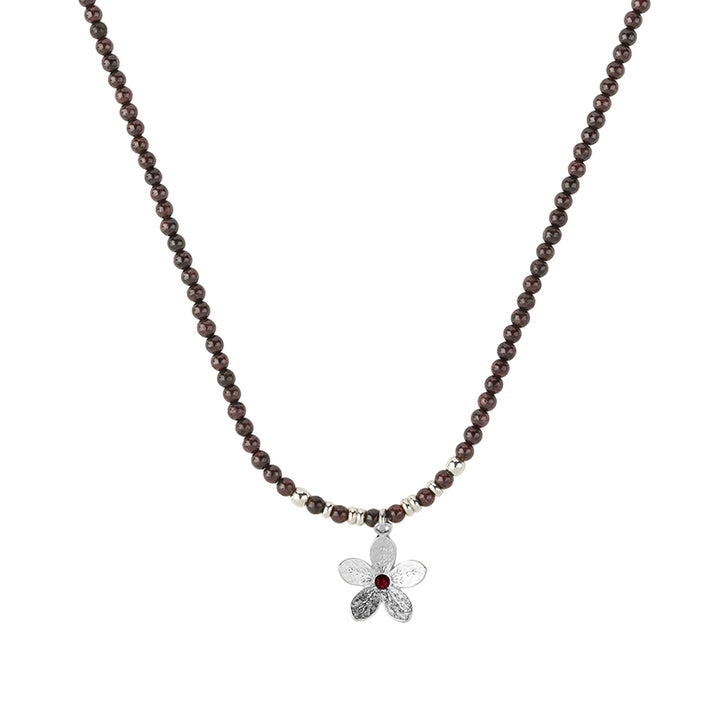 Collier perle cherry