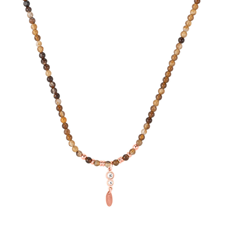 Collier perle duo