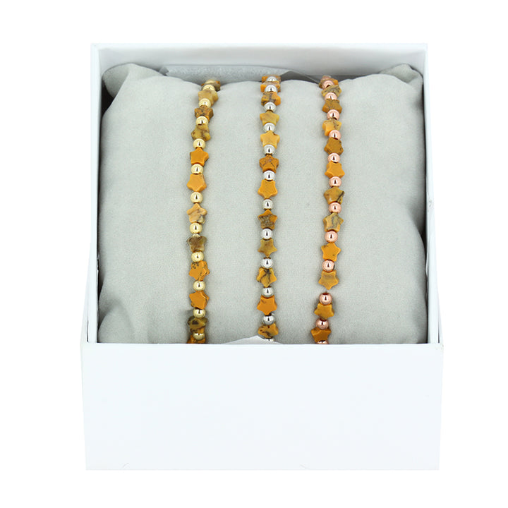 Coffret bracelets perle etoile