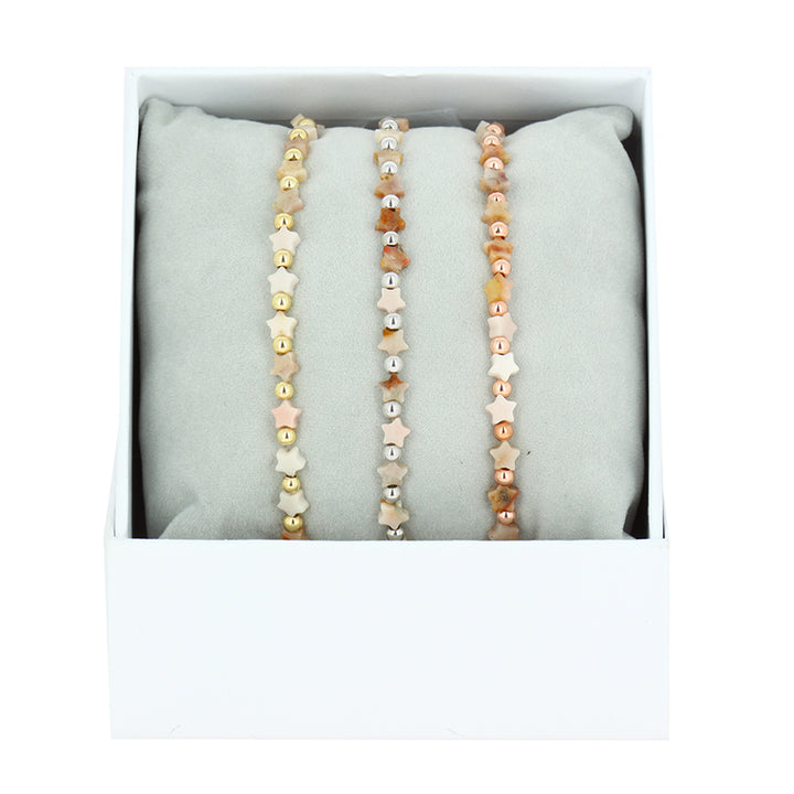 Coffret bracelets perle etoile