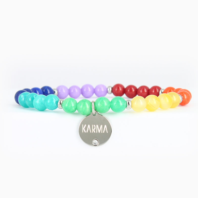 Bracelet perles karma