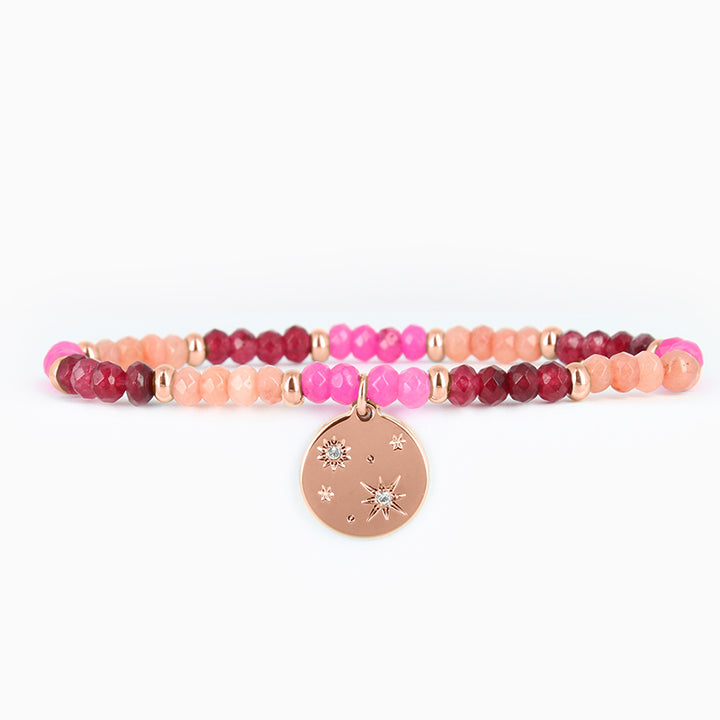 Bracelet perles galactique