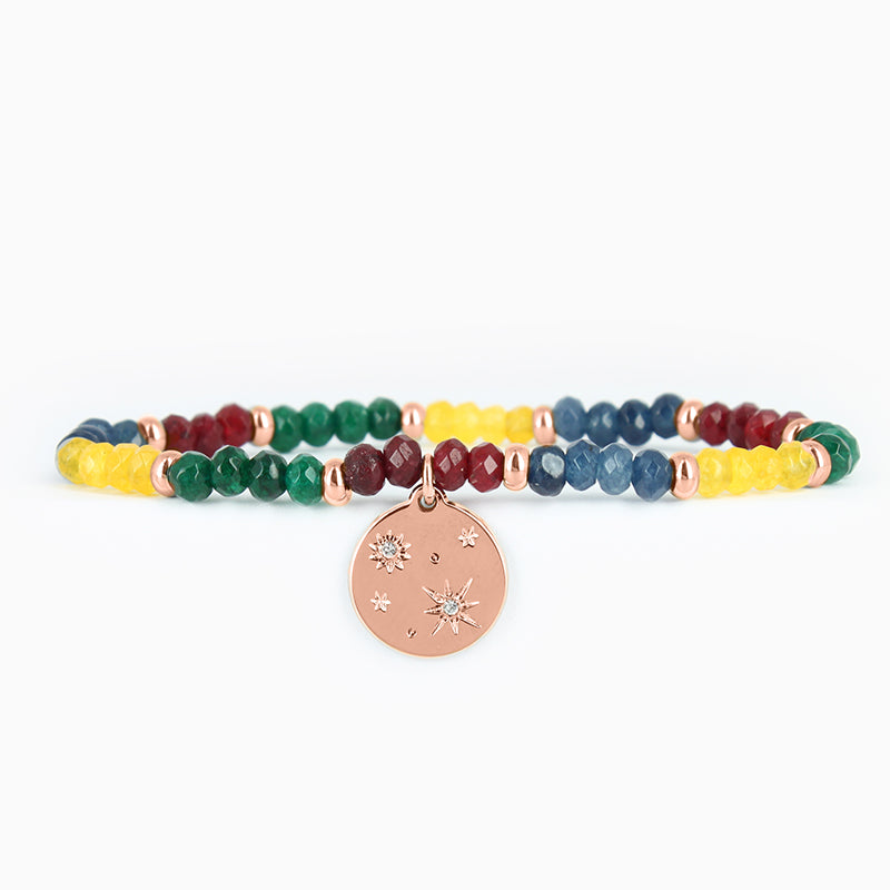 Bracelet perles galactique