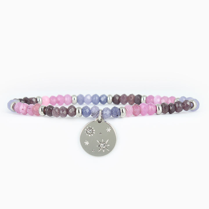 Bracelet perles galactique