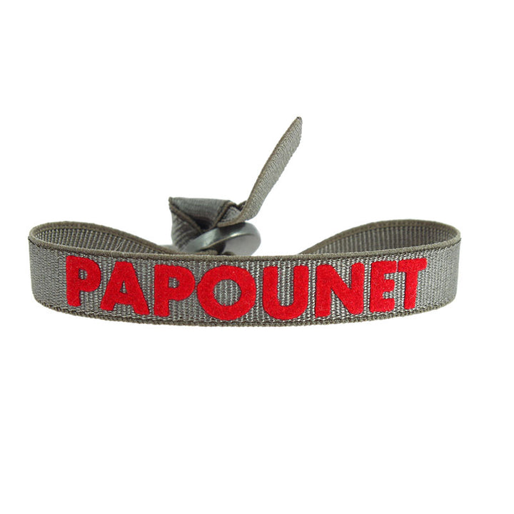 Bracelet message papounet