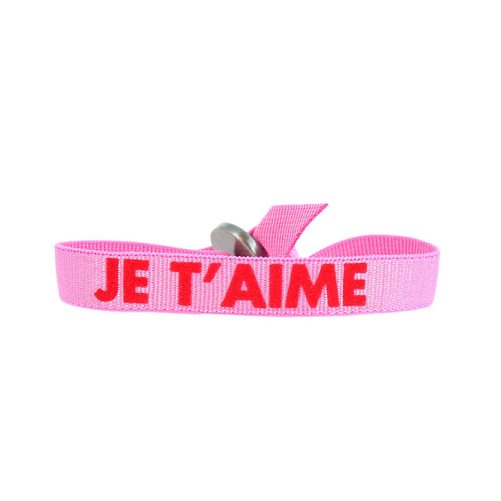 Bracelet message je t aime