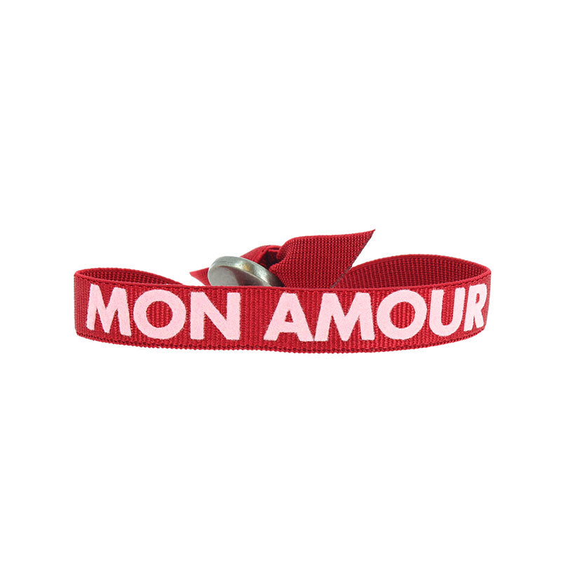 Bracelet message mon amour