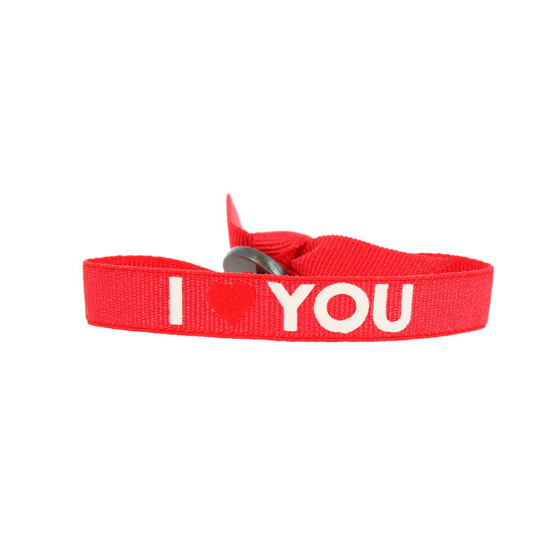 Bracelet message i love you