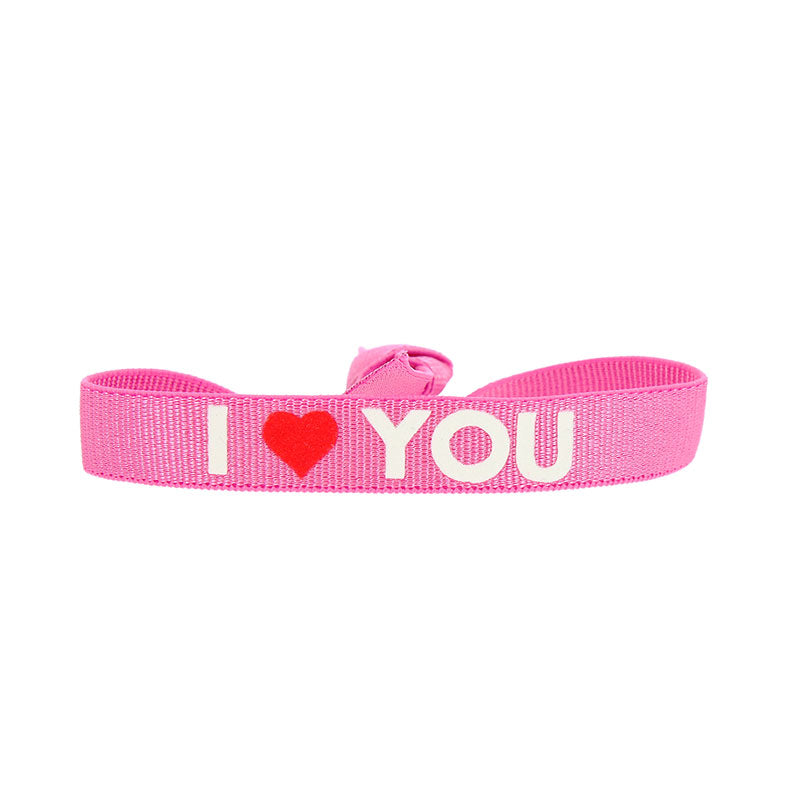 Bracelet message i love you