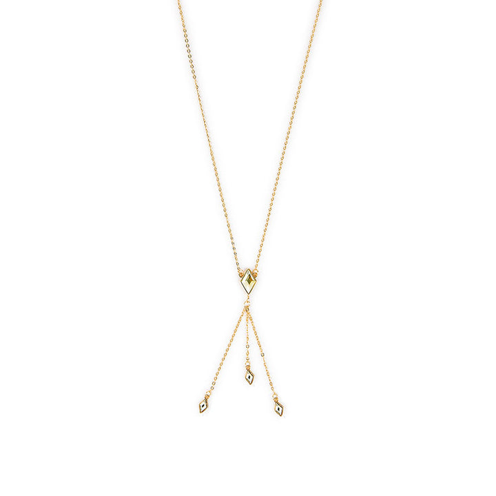 Collier losange trio