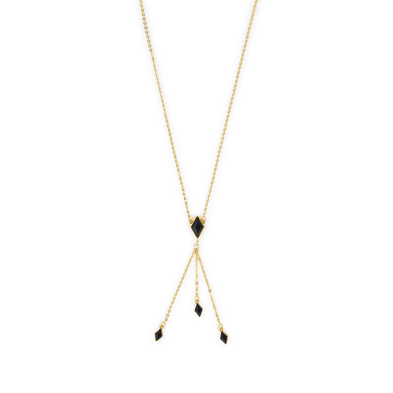 Collier losange trio