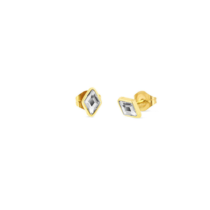 Boucles d oreilles losange pm