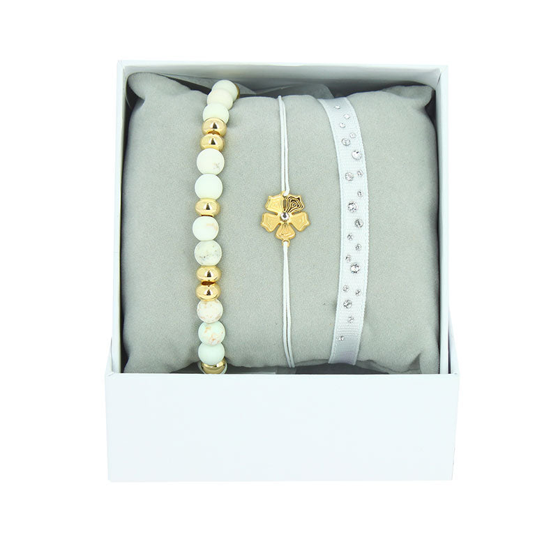 Strass box fleur