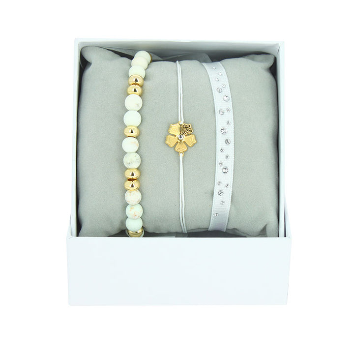 Strass box fleur