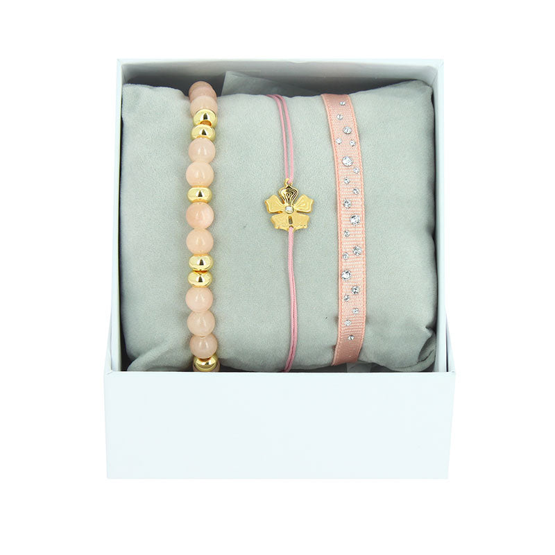 Strass box fleur