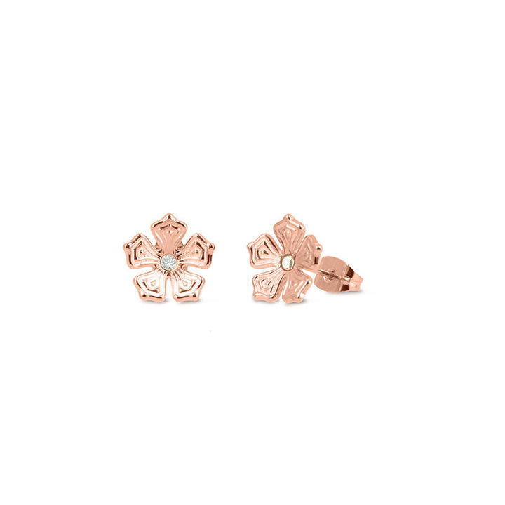 Boucles d oreilles fleur