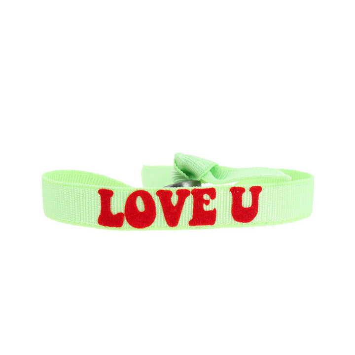 Bracelet message / love u