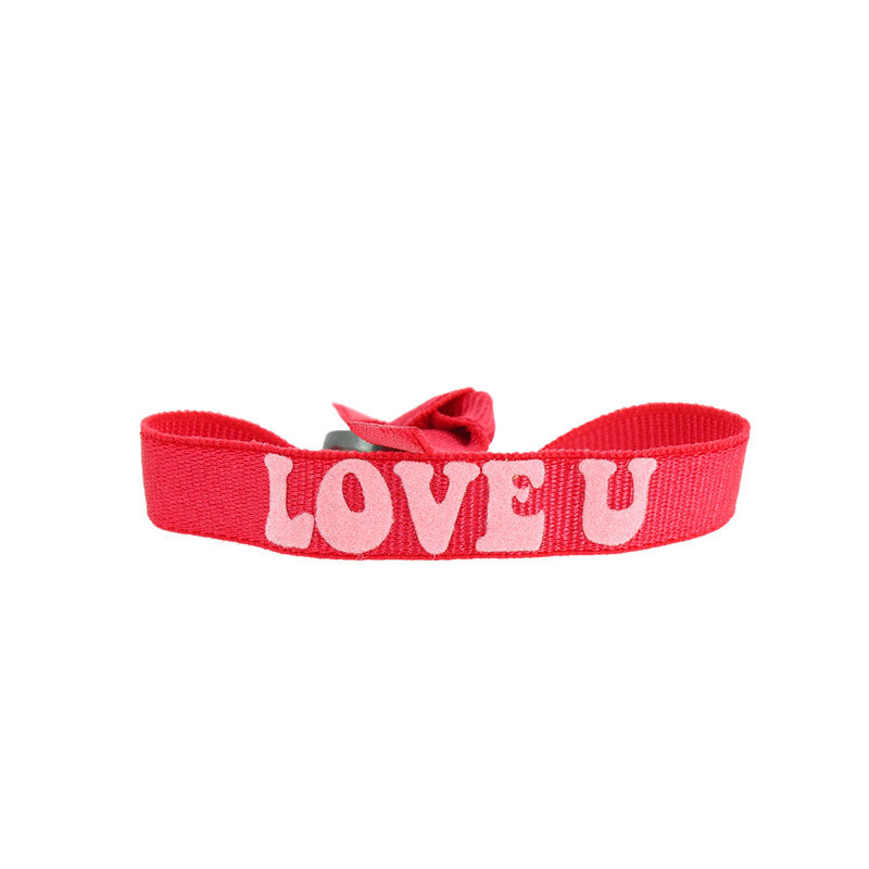 Bracelet message / love u