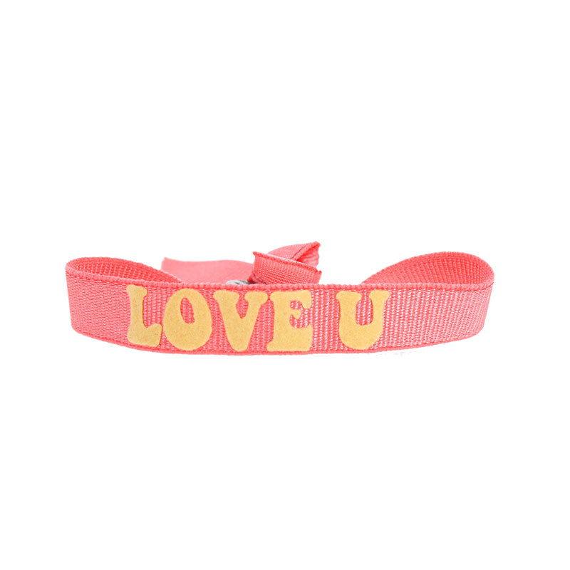 Bracelet message / love u