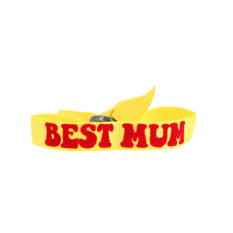 Bracelet message / best mum