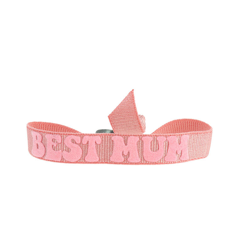 Bracelet message / best mum