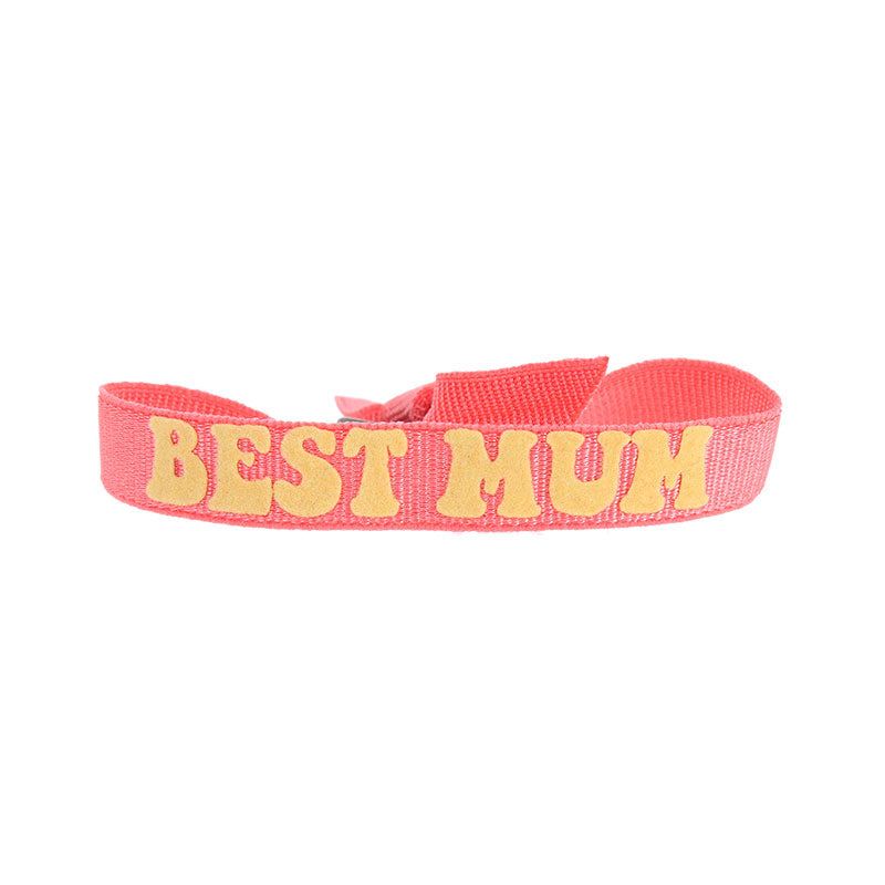 Bracelet message / best mum