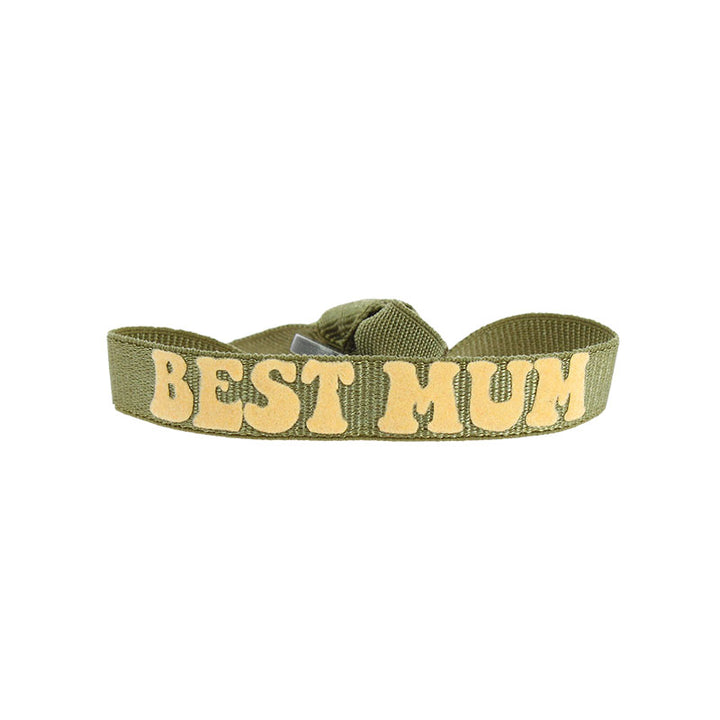 Bracelet message / best mum