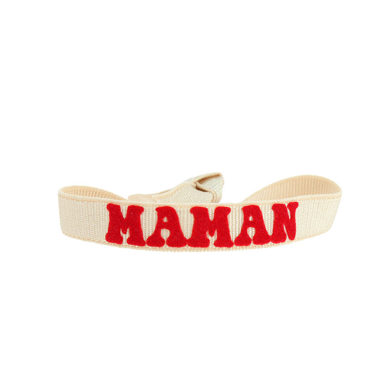 Bracelet message / maman